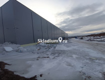 Вид здания. Сухой склад (+18) Склад Красноярск, первая линия Северное шоссе , 24 428 м2 фото 3